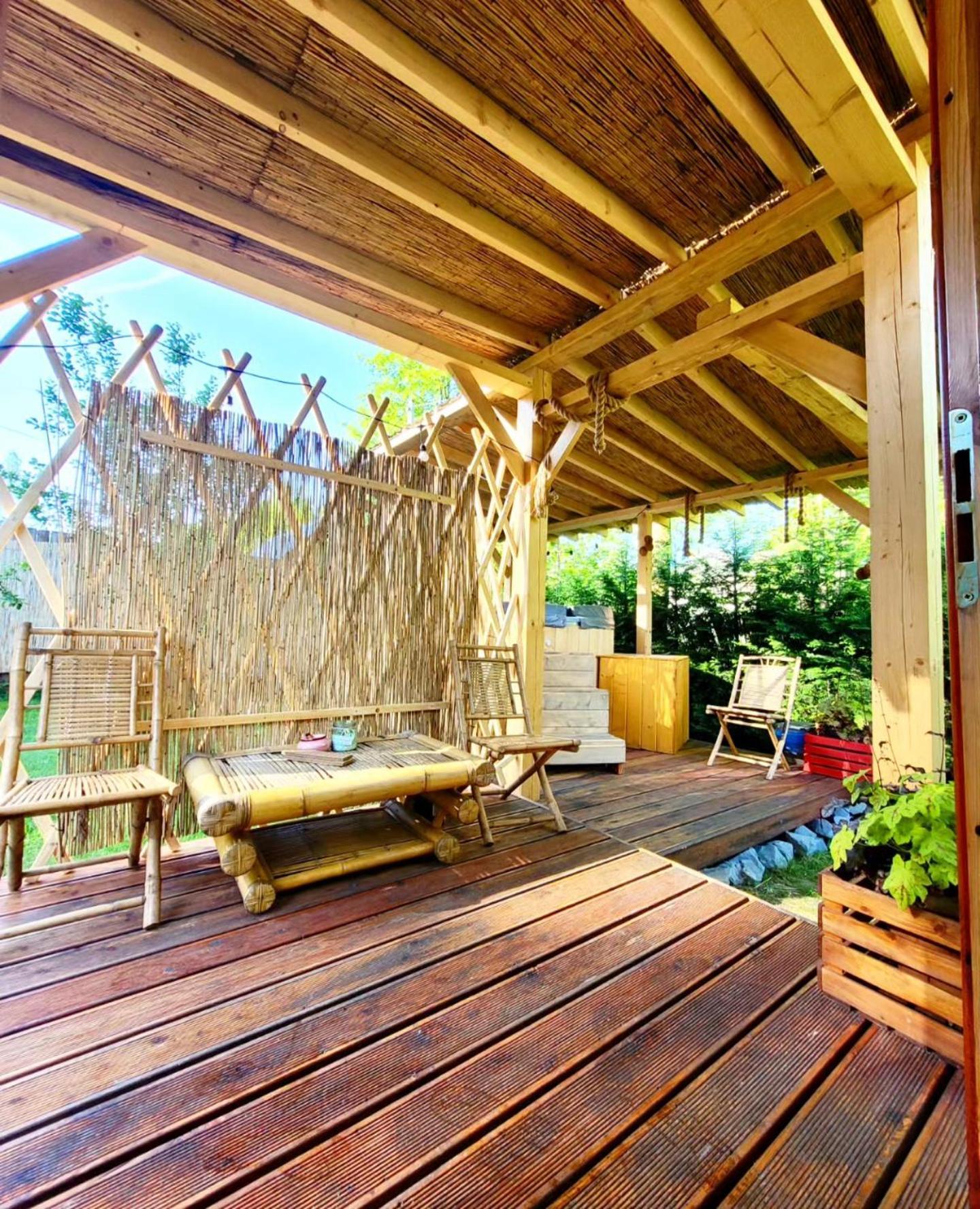 Aloha Glamp - Okragle Domki Przy Rzece - Balia I Sauna - Energylandia Zagornik Quarto foto